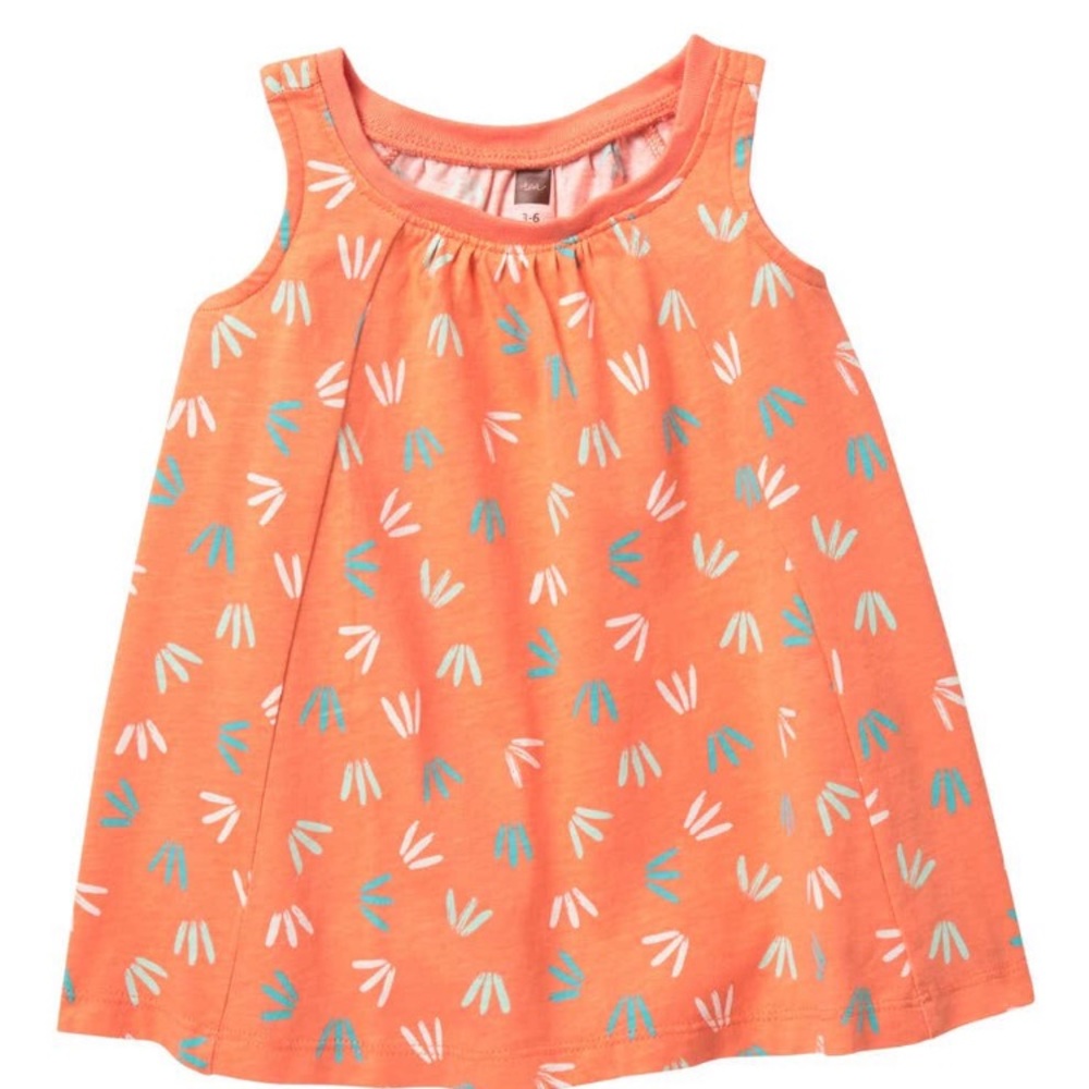 Tea collection trapeze dress NWT (baby girls)
